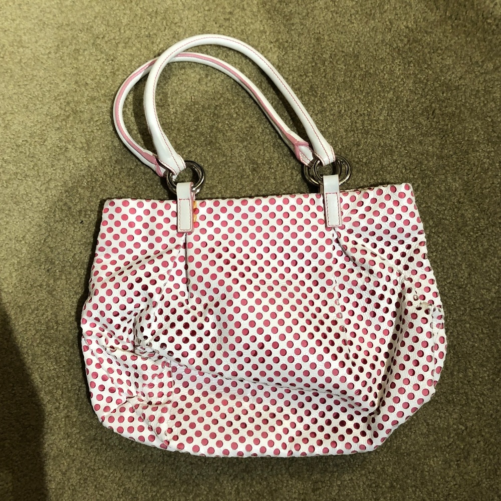 Great Condition Tosca Blu handbag pink/white
